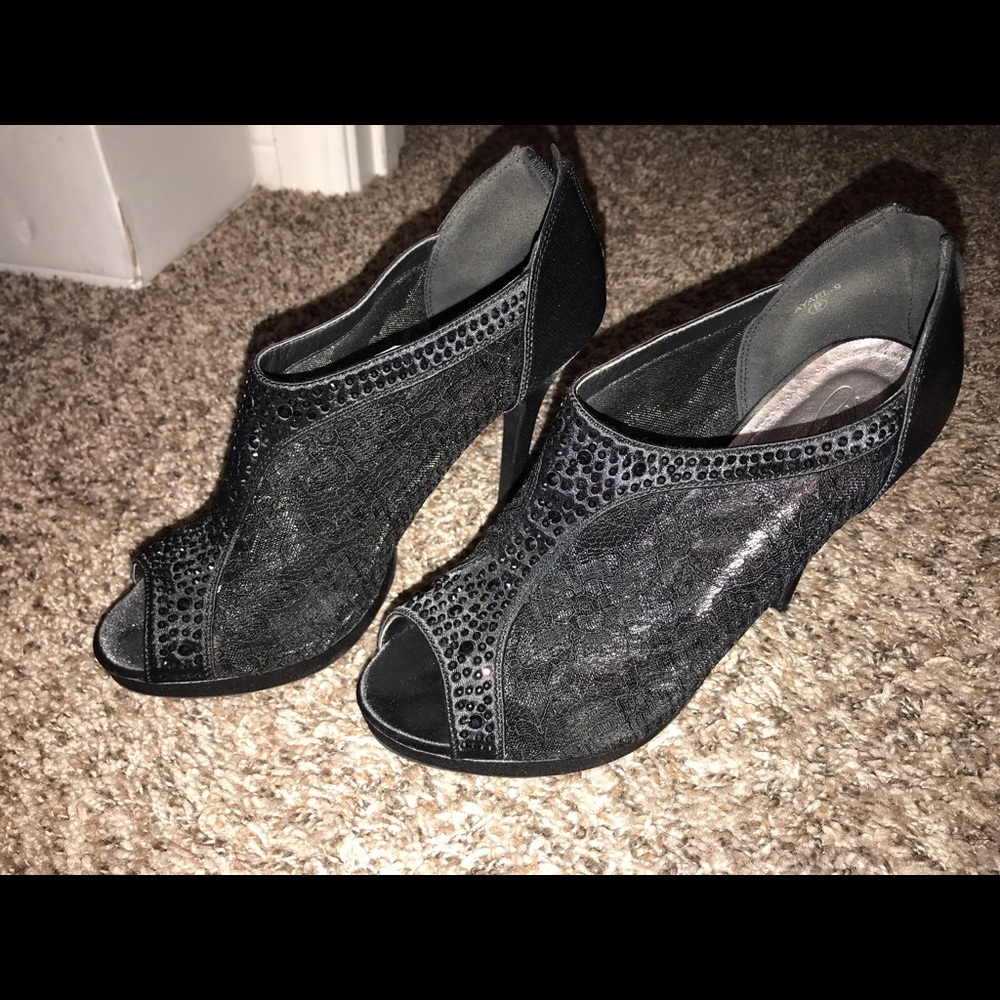Lace heels